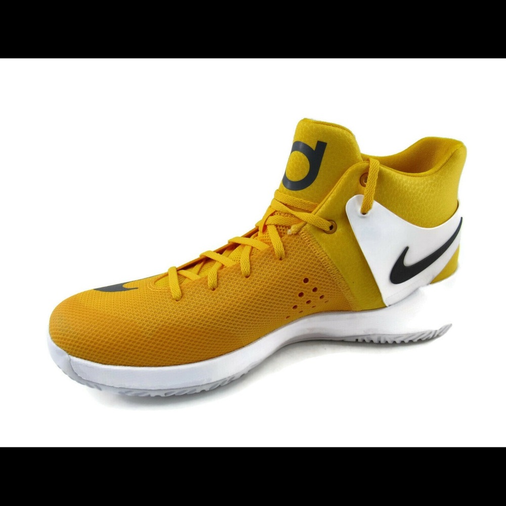 Nike KD Trey 5 IV Yellow Basketball Shoes (NWOT) - Picture 3 of 11